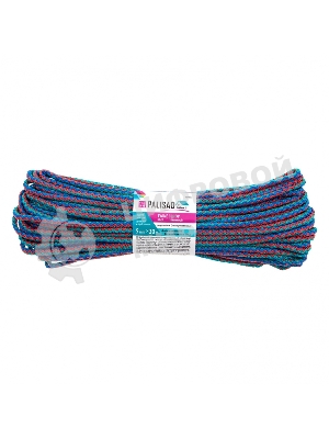 Шнур бельевой HomePalisad полипропиленовый с сердечником, 5 мм L 20 м, цветной