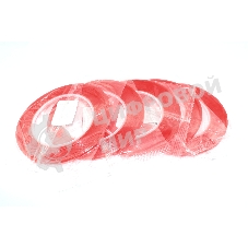 Скотч двусторонний прозрачный 3M с красной защитной лентой ширина 3 мм 25 м 5 шт. 112208