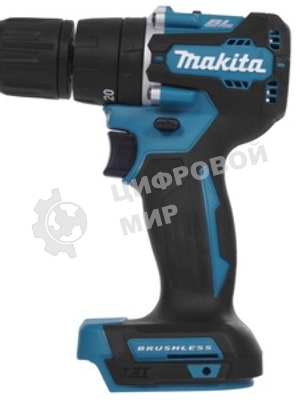 Дрель-шуруповерт Makita DHP487Z, 18 В, 0 Ач, 40 Нм, бесщеточный, ударный