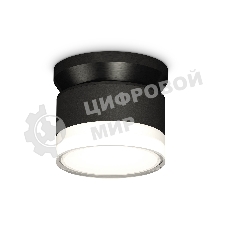 Светильник Ambrella Light XS8102052 SBK/FR/CL черный песок/белый матовый/прозрачный GX53 (N8902, C8102, N8399)