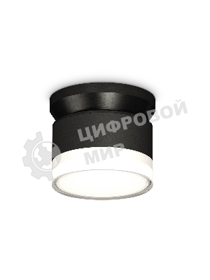 Светильник Ambrella Light XS8102052 SBK/FR/CL черный песок/белый матовый/прозрачный GX53 (N8902, C8102, N8399)