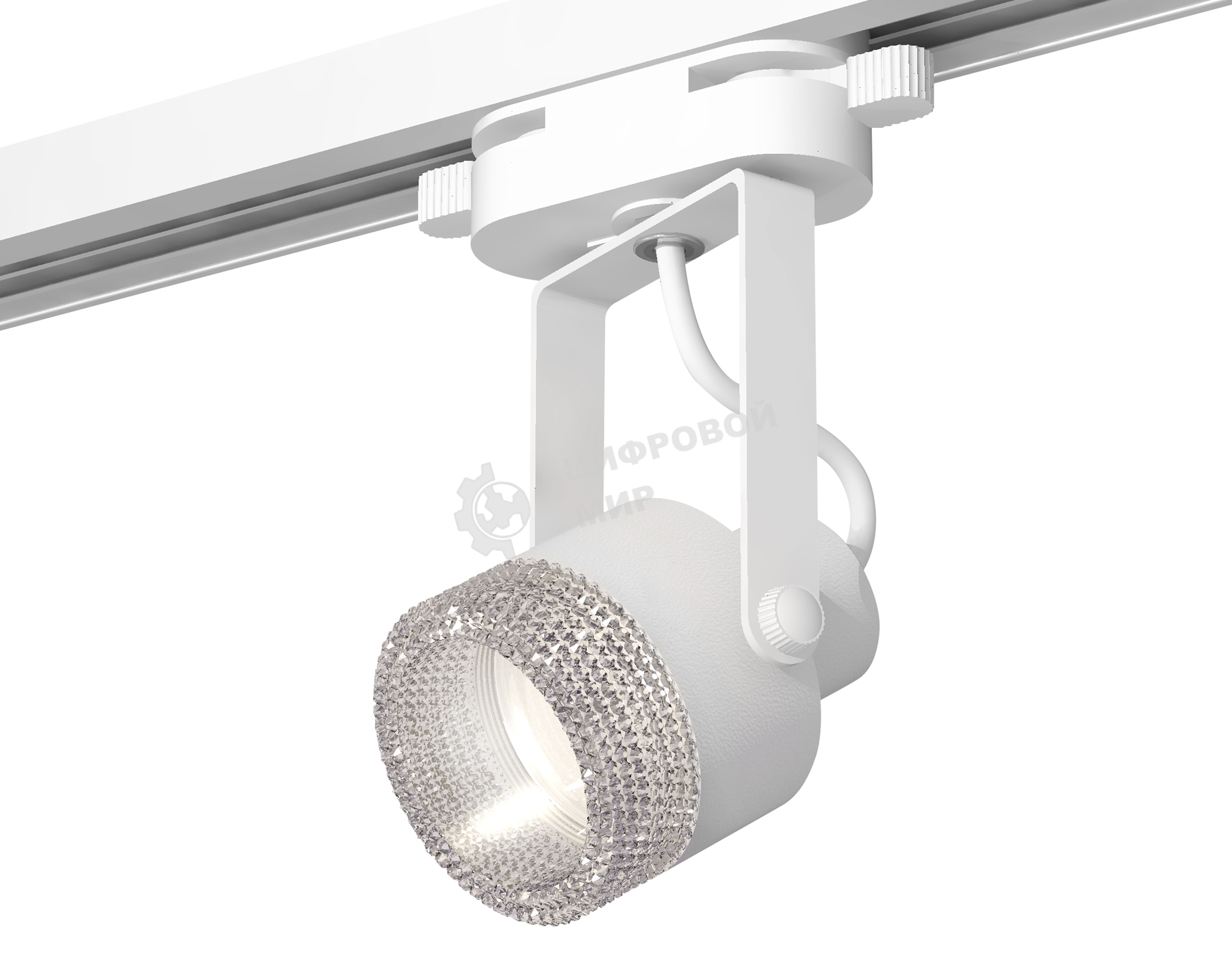 Светильник Ambrella light XT6601060 WH/CL белый/прозрачный MR16 GU10 (C6601, N6150)