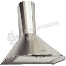 Вытяжка каминная Elikor Эпсилон 50Н-430-П3Л нержавеющая сталь/серебро, 50 см, 430 куб. м/ч, 54 дБ