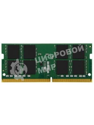Оперативная память Kingston ValueRAM, DDR4, 16GB (1x16GB), 3200MHz, CL22, SO-DIMM