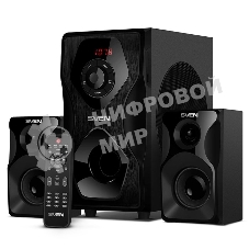 Акустическая система SVEN AC MS-2055, черный (55Вт, FM-тюнер, USB/SD, дисплей, ПДУ, Bluetooth)
