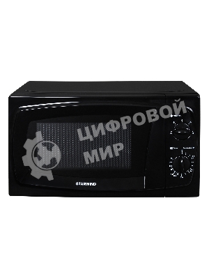 Микроволновая печь Starwind SWM5420 черный, 20 л, 700 Вт, переключатели - поворотный механизм