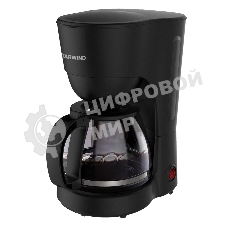 Кофеварка капельная Starwind STD1212 черный, исп. кофе - молотый, 1.25 л, 600 Вт.