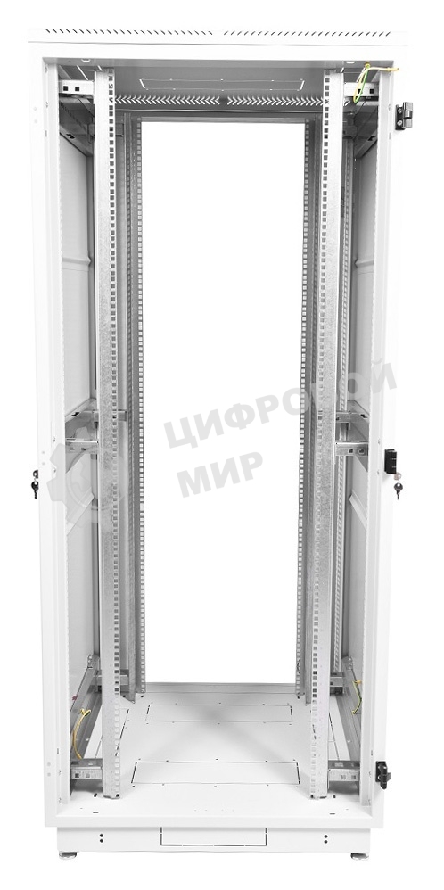 Шкаф телекоммуникационный напольный 42U (800x1000) дверь перфорированная (3 места), ШТК-М-42.8.10-4ААА