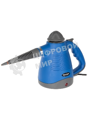 Универсальный пароочиститель Endever Odyssey Q-443, черный/синий, 900 Вт, 3.5 бар, 28 г/мин