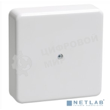 Коробка КМ41212-01 распаячная IEK UKO10-075-075-020-K01 для о/п 75х75х20 мм белая (6 клемм 6мм2)