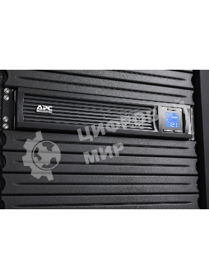 Источник бесперебойного питания APC Smart-UPS C 1000VA/600W, 2U RackMount, 230V, Line-Interactive, LCD, 1 year warranty(REP. SMC1000I-2U)