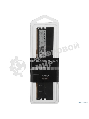 Оперативная память AMD Radeon R5, DDR5, 16GB (1x16GB), 4800MHz, CL40, DIMM