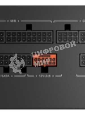 Блок питания PcCooler ATX 1000W P5-YN1000-G1F 80+ gold (20+4pin) APFC 120мм fan 6xSATA Cab Manag RTL