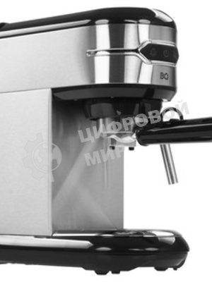 Кофеварка рожковая BQ CM3001 сталь-черный, исп. кофе - молотый, 1 л, 1450 Вт, 15 бар