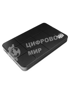 Внешний корпус для HDD AgeStar 3UB2P1 SATA III пластик черный 2.5