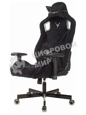 Кресло Бюрократ Knight Outrider Light-20 черный, ткань, 120 кг, механизм качания