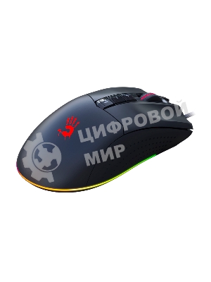 Мышь проводная A4Tech Bloody ES9 Plus черный, 10000 dpi, USB, кнопки - 8