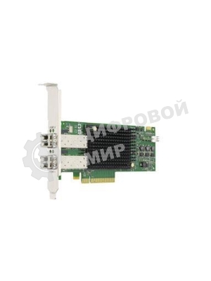 Сетевой адаптер Emulex Broadcom/LSI LPe31002-M6 Gen 6 (16GFC), 2-port, 16Gb/s, PCIe Gen3, Upgradable to 32GFC