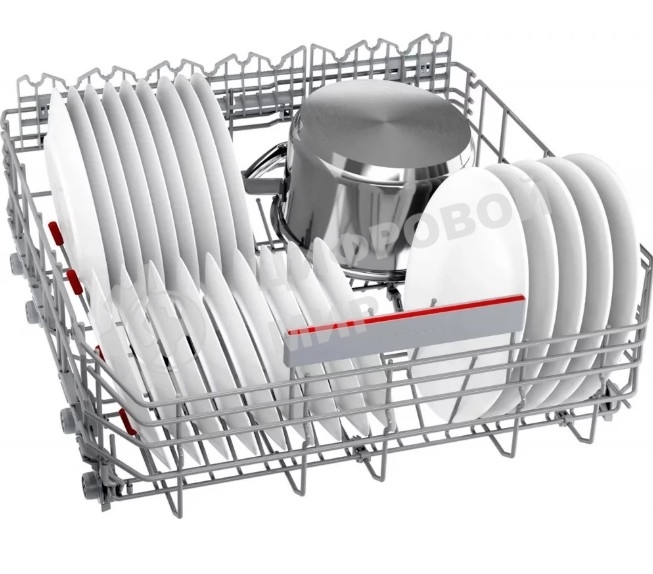 Встраиваемая посудомоечная машина Bosch SMV6ECX08E, серебристый, 59.8 см, 14 компл., 42 дБ, класс G