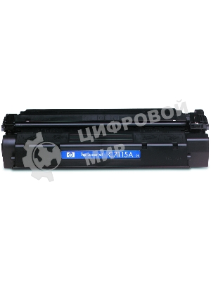 Картридж лазерный HP C7115A черный LJ 1000W/1200/1220/3300, (2500 стр.)