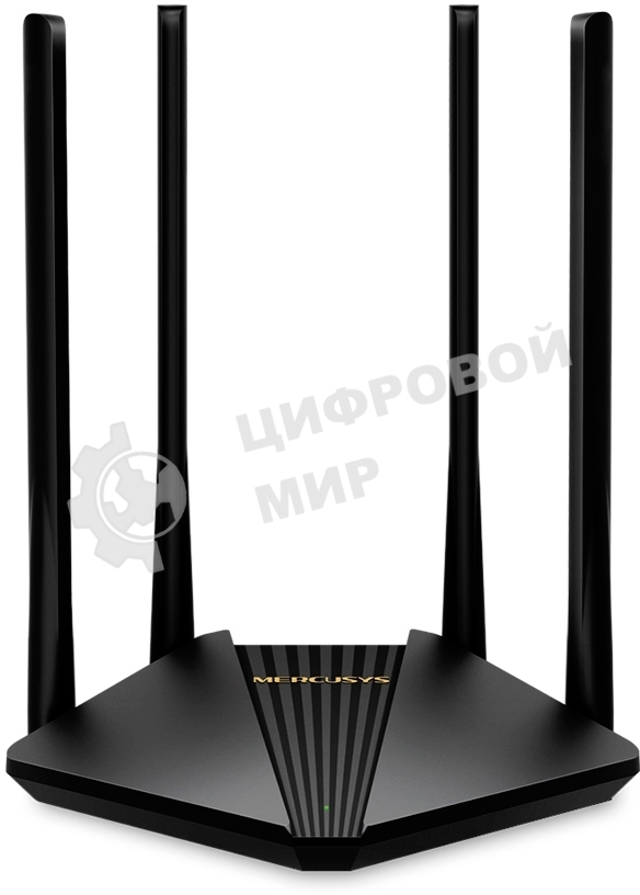 Wi-Fi роутер MERCUSYS MR30G, Wi-Fi 5, AC1200, 2.4/5ГГц, 2 LAN, черный