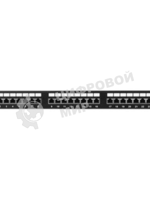 Патч-панель кат.5Е STP, 24 порта (IDC Dual) 1U патч-панель кат.5Е STP, 24 порта (IDC Dual)