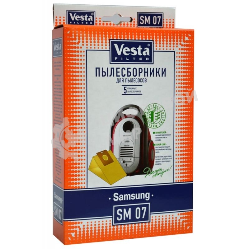 Комплект пылесборников Vesta SM 07 Samsung