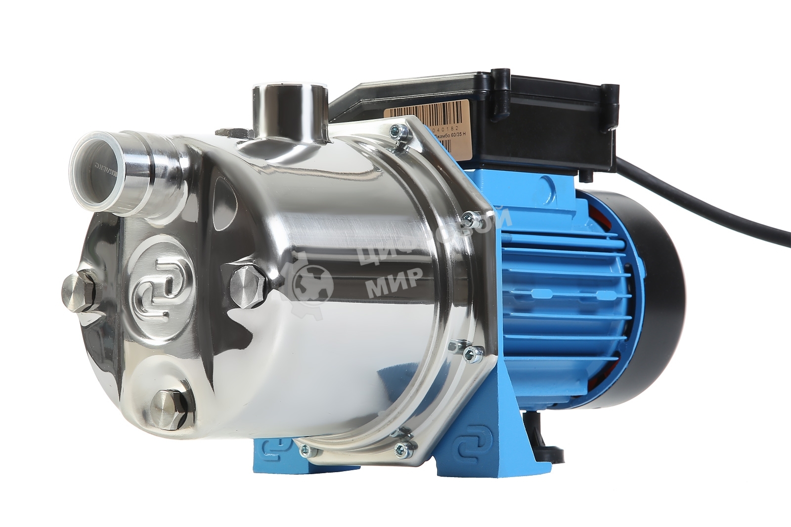 Насос садовый ДЖИЛЕКС ДЖАМБО 60/35 Н600Вт глубина 8м высота 30м 3300л/ч корпус - нерж.Для чистой воды