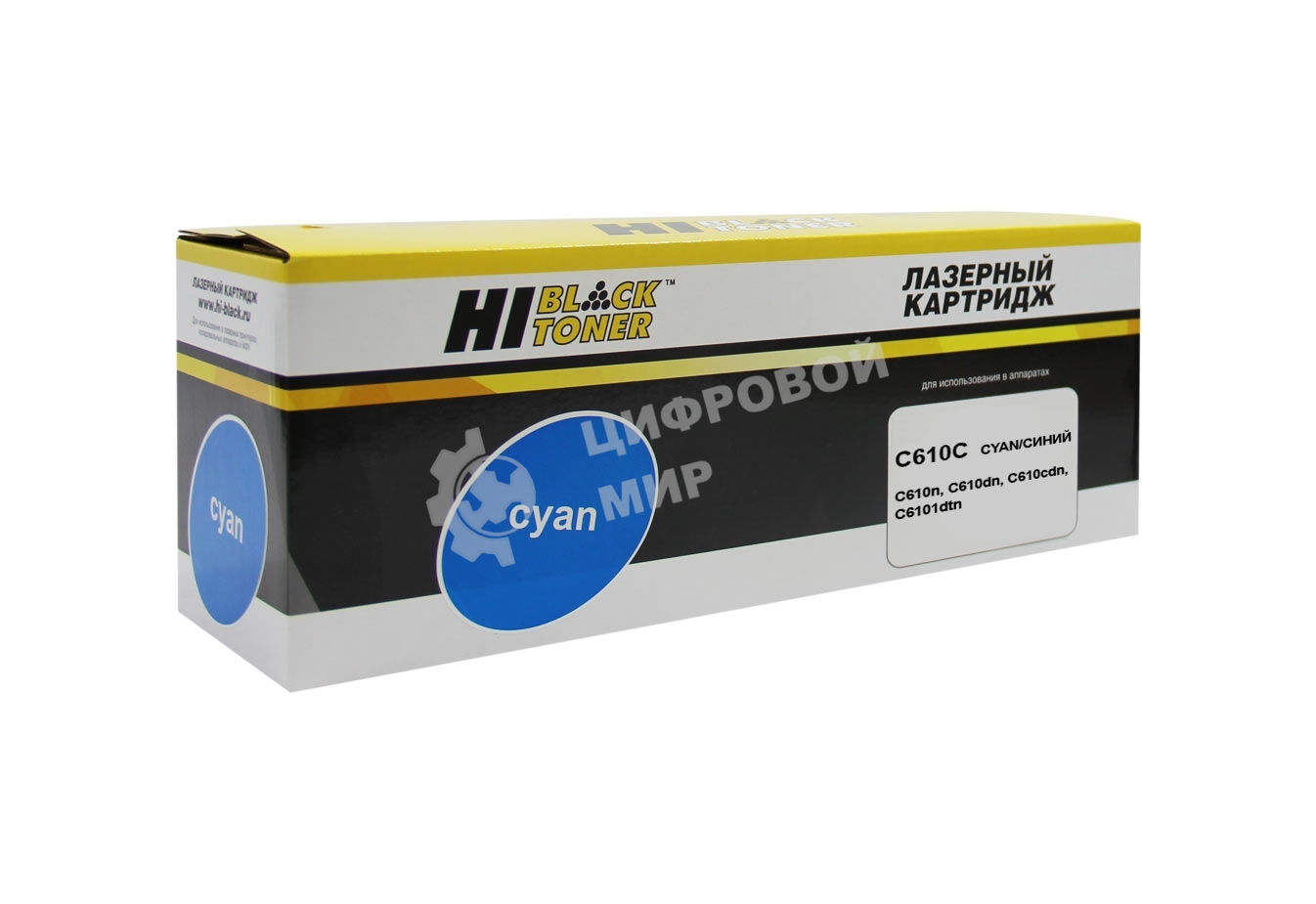 Тонер-картридж Hi-Black (HB-44315323/44315307) для OKI C610, C, 6K