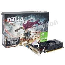 Видеокарта Sinotex Ninja, GT730 (96SP) 1G 128BIT DDR3 (DVI/HDMI/CRT)PCIE, NK73NP013F RTL 50