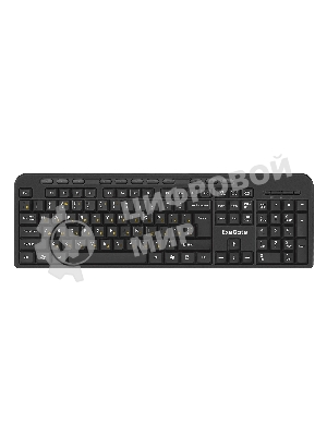 Комплект клавиатура+мышь ExeGate Professional Standard Combo MK240 беспроводной, USB, 1200 DPI, чёрный