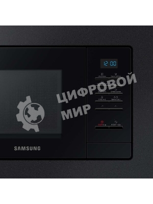 Микроволновая печь Samsung MS20A7013AB/BW черный (встраиваемая)
