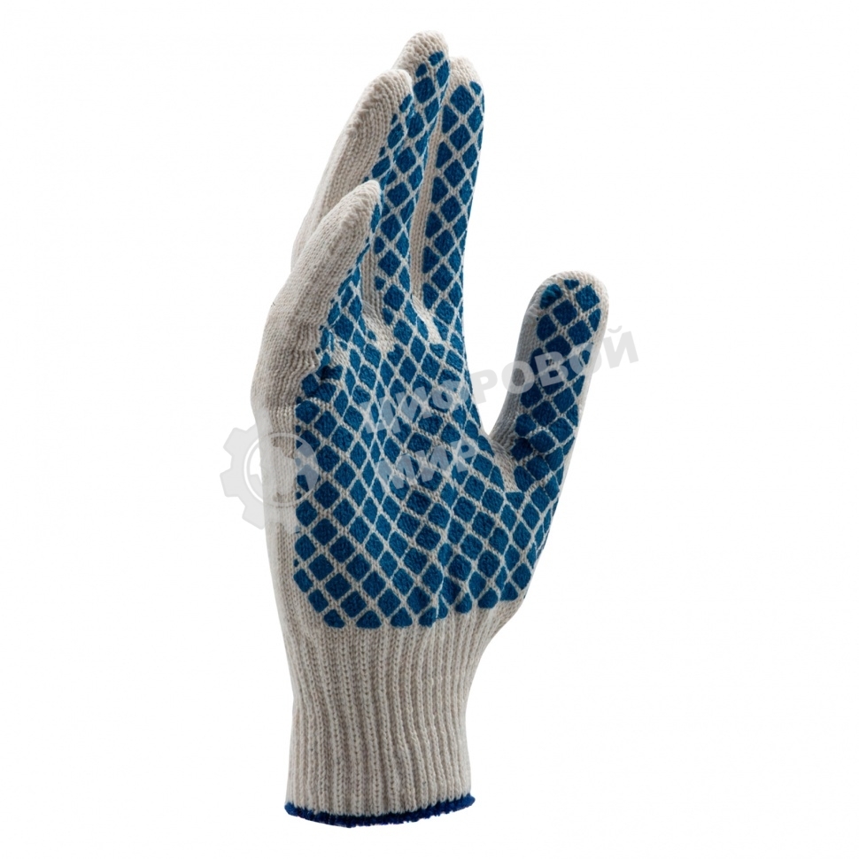 Перчатки трикотажные, ПВХ-покрытие 