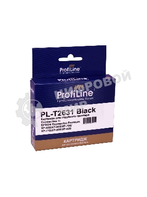 Картридж струйный ProfiLine PL-T2631 для принтеров Epson Expression Premium XP-600/XP-605/XP-700/XP-710/XP-800/XP-820 с чернилами Photo Black