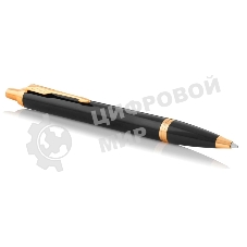 Ручка шариковая Parker IM Core K321 (CW1931666) Black GT, M, синие чернила, подарочная коробка