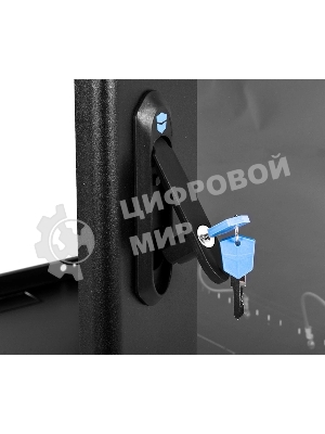 Шкаф ЦМО телекоммуникационный настенный сварной 12U (600 350) съемные стенки, дверь стекло, черный