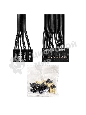 Компьютерный корпус Miditower ExeGate AA-443-AA450 (ATX, AA450 8 см, 2хUSB+HD Audio, черный)