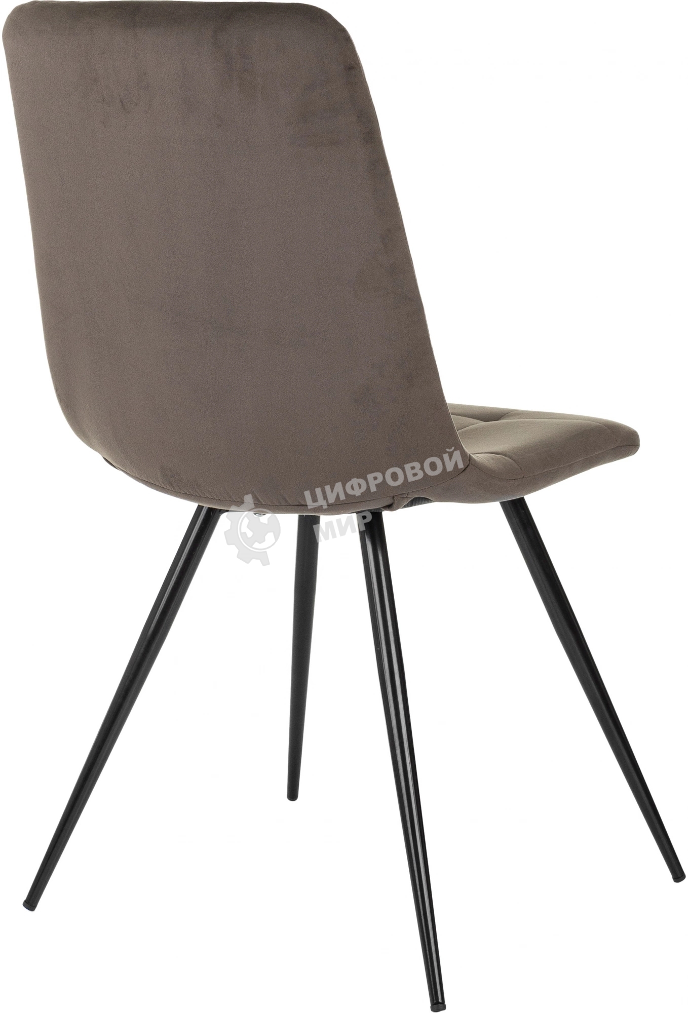 Стул для дома Бюрократ CH-K1_4 комплект 4 шт. коричневый Holland 74 металл черный на ножках