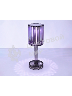 Настольная светодиодная лампа Ambrella light DE8071 GR серый LED RGB 3W (ПДУ RGB)