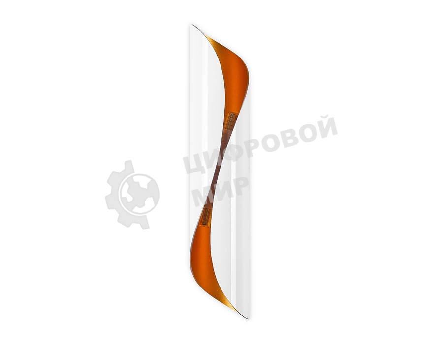 Настенный светильник FW240 WH/GD белый/золото G9/2 max 40W 400*80*100 (лампы LED G9 7W 4200K в комплекте)
