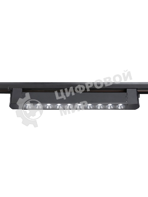 Трековый однофазный светильник Ambrella light GL6709 BK черный IP20 20W 4200K 24° 323*35*57