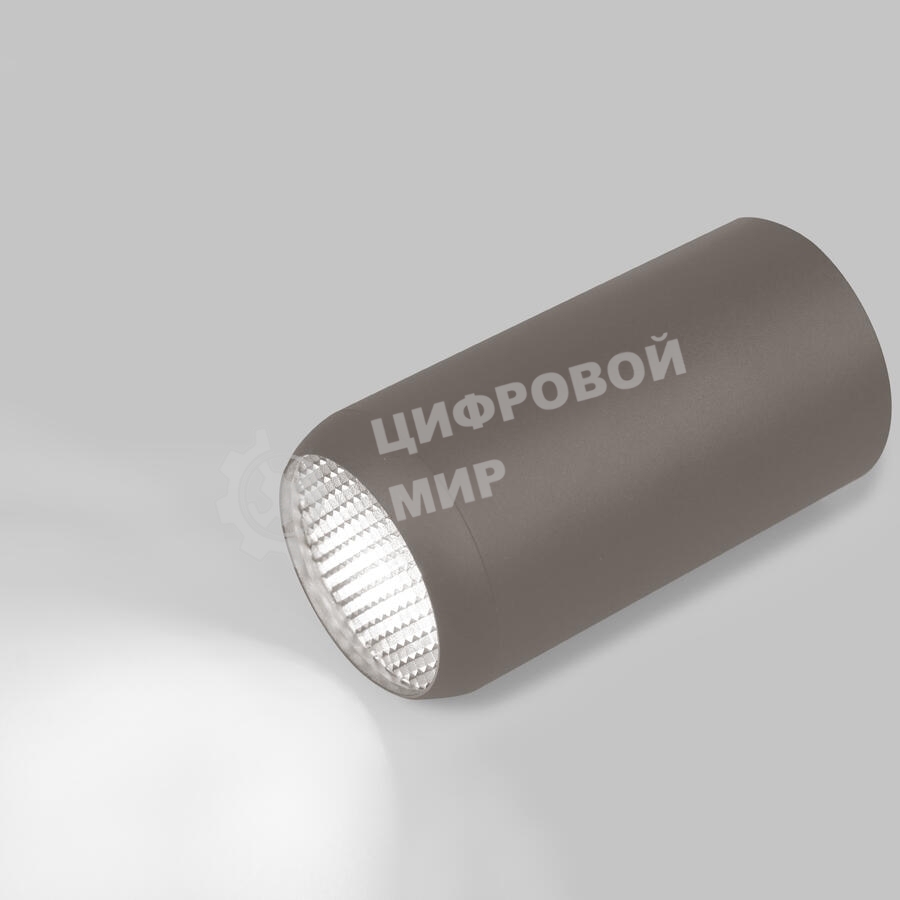 Спот GWL-GU10-M-IP20 Графит Гексагон
