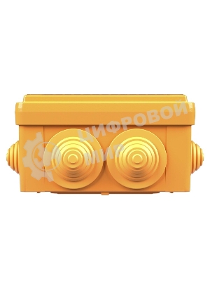 Коробка ответвительная DKC FSB11604 FS 100х100х50мм 6р 450В 6А 4кв.мм с каб. вводами и клеммн. IP56 пластик.