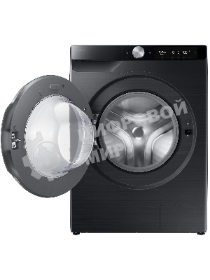 Стиральная машина Samsung WW90DG6U34LBLP черный, загрузка фронтальная 9 кг, 1400 об/мин., класс: A
