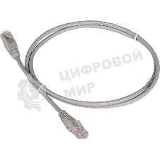 Патч-корд TWT FTP cat.6, с заливными колпачками, 7.0 м, серый