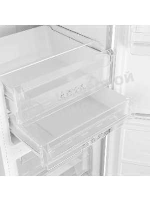 Холодильник Weissgauff WRK 185 Total NoFrost Inverter белый двухкамерный 205/86л морозилка снизу