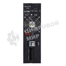 Источник бесперебойного питания CROWN On-Line CMUOA-300X-6K 6000VA/5400W, корпус металл, TOWER&RACK, 3U+3U, АКБ 16*12V/7AH, PF-0.9, AVR 110-300V, порт USB+RS-232, EPO, розетки - клемная колодка (Ph+N+GND), входной кабель 2,5 м, вентилятор охлаждения, авто