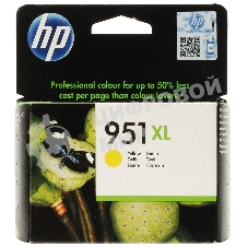 Картридж струйный HP 951XL CN048AE желтый для HP OJ Pro 8100/8600 (1500 стр.)