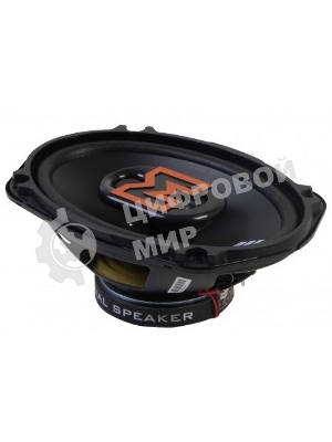 Колонки автомобильные Edge EDBX69-E1 300Вт 4Ом 16x24см (6x9дюйм) (ком.:2кол.) коаксиальные трехполосные