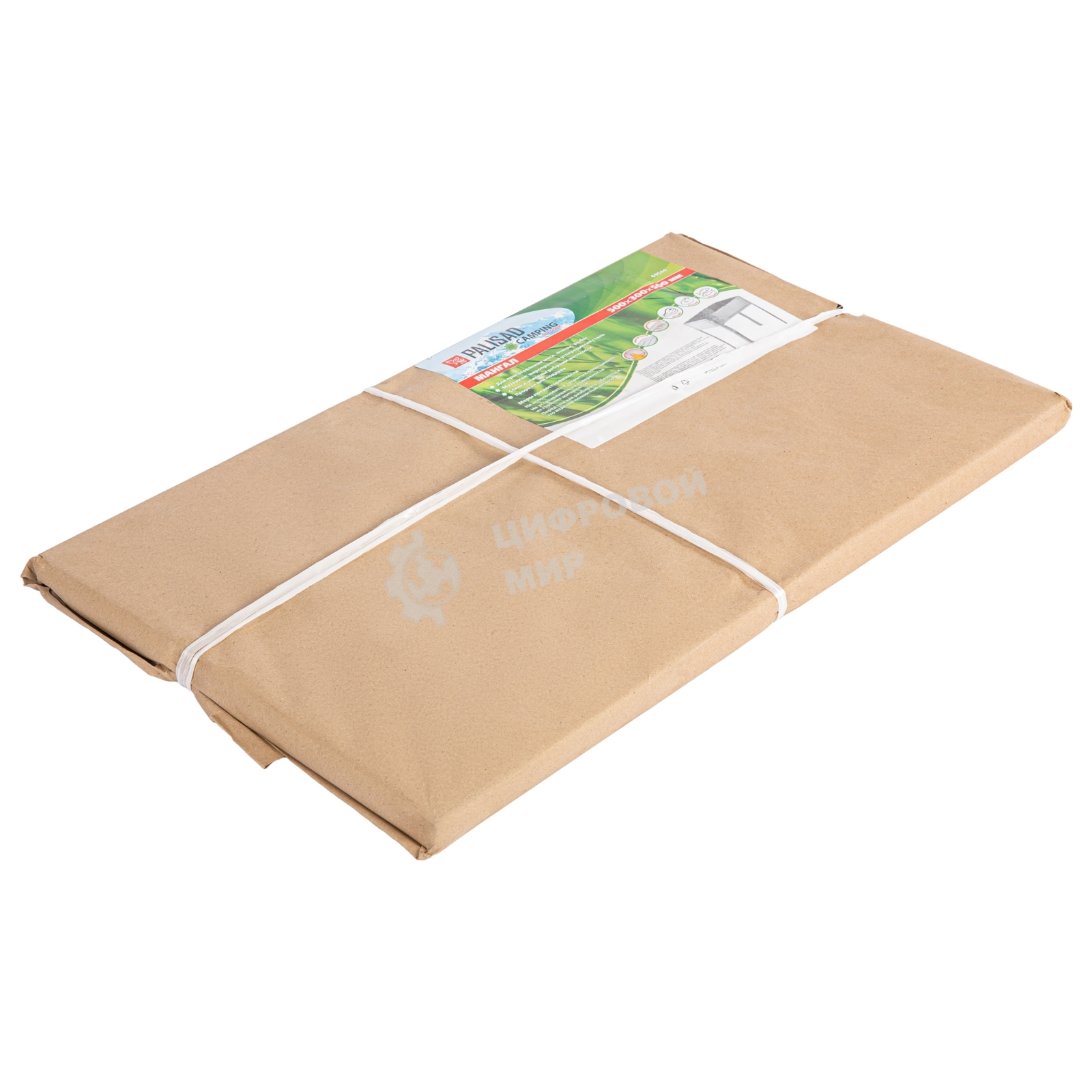 Мангал Palisad Camping облегченный с ребрами жесткости 500x300x500 мм